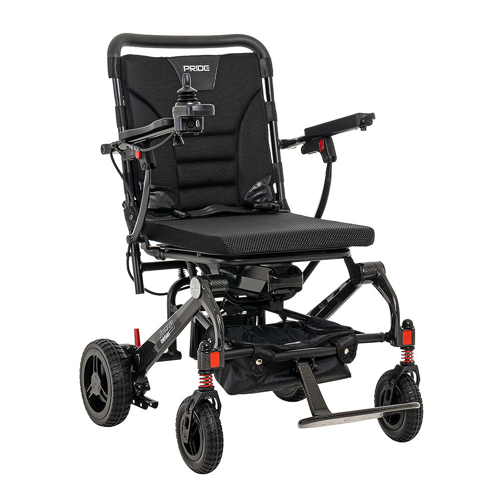 Pride Jazzy Carbon Folding Power Wheelchair