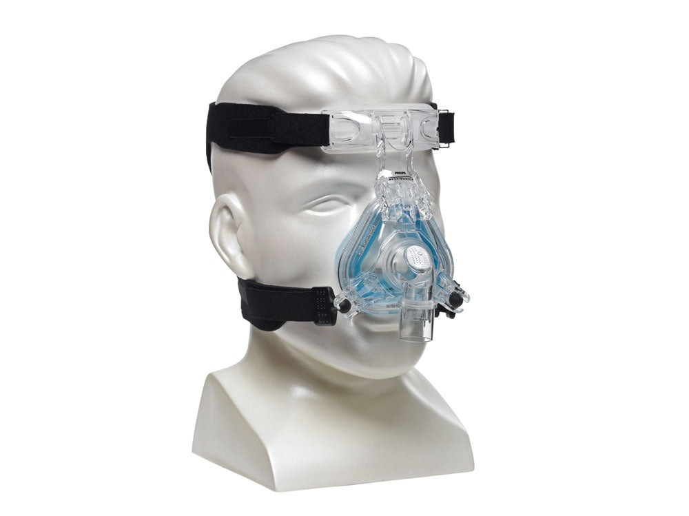 Respironics ComfortGel Blue Nasal Sleep Interface w/Headgear