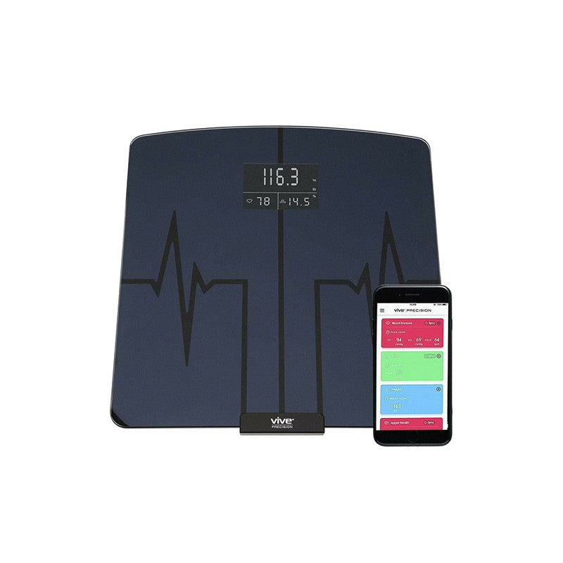 Vive Health Digital Heart Rate Scale Compatible with Smart Devices