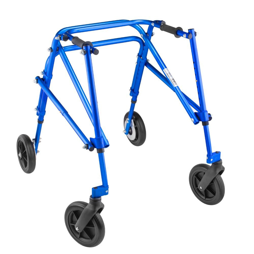 Circle Specialty Kilp 4 Wheeled with 8" Outdoor Wheels - Blue, Medium