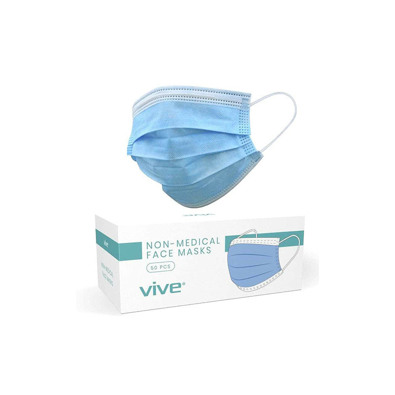Vive Health Standard Face Masks 50 Pack