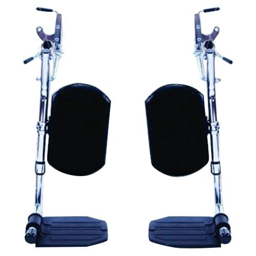 Invacare Economy Hanger Pin Spacing Hemi Elevating Legrests without Padded Calf