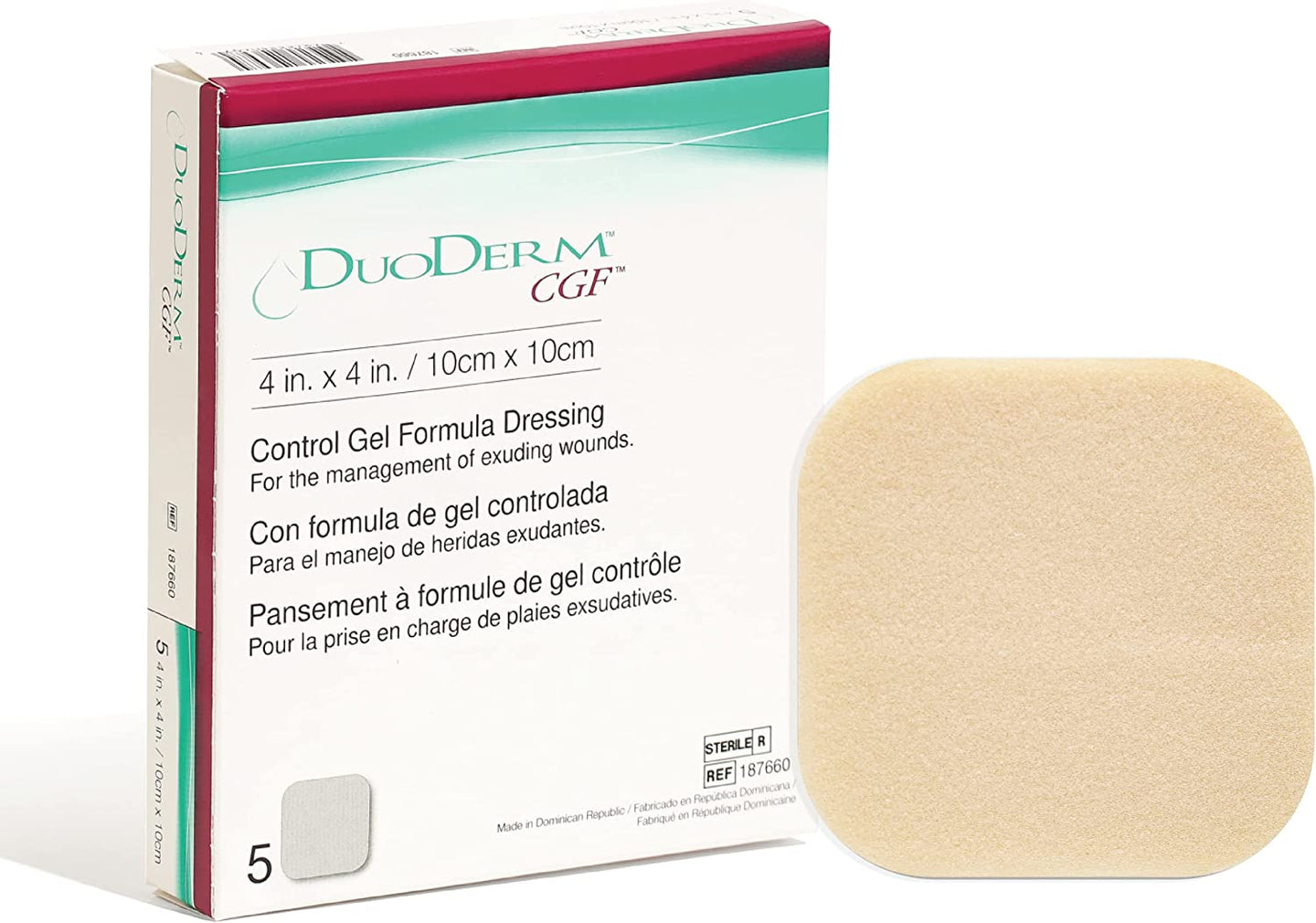 Convatec Duoderm CGF Hydrocolloid Dressing  - Pack of 5