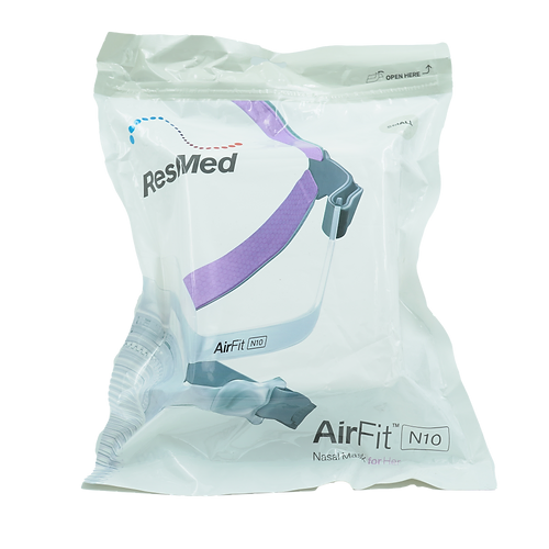 ResMed AirFit N10 for Her Nasal Mask Complete System - No Insurance Medical Supplies