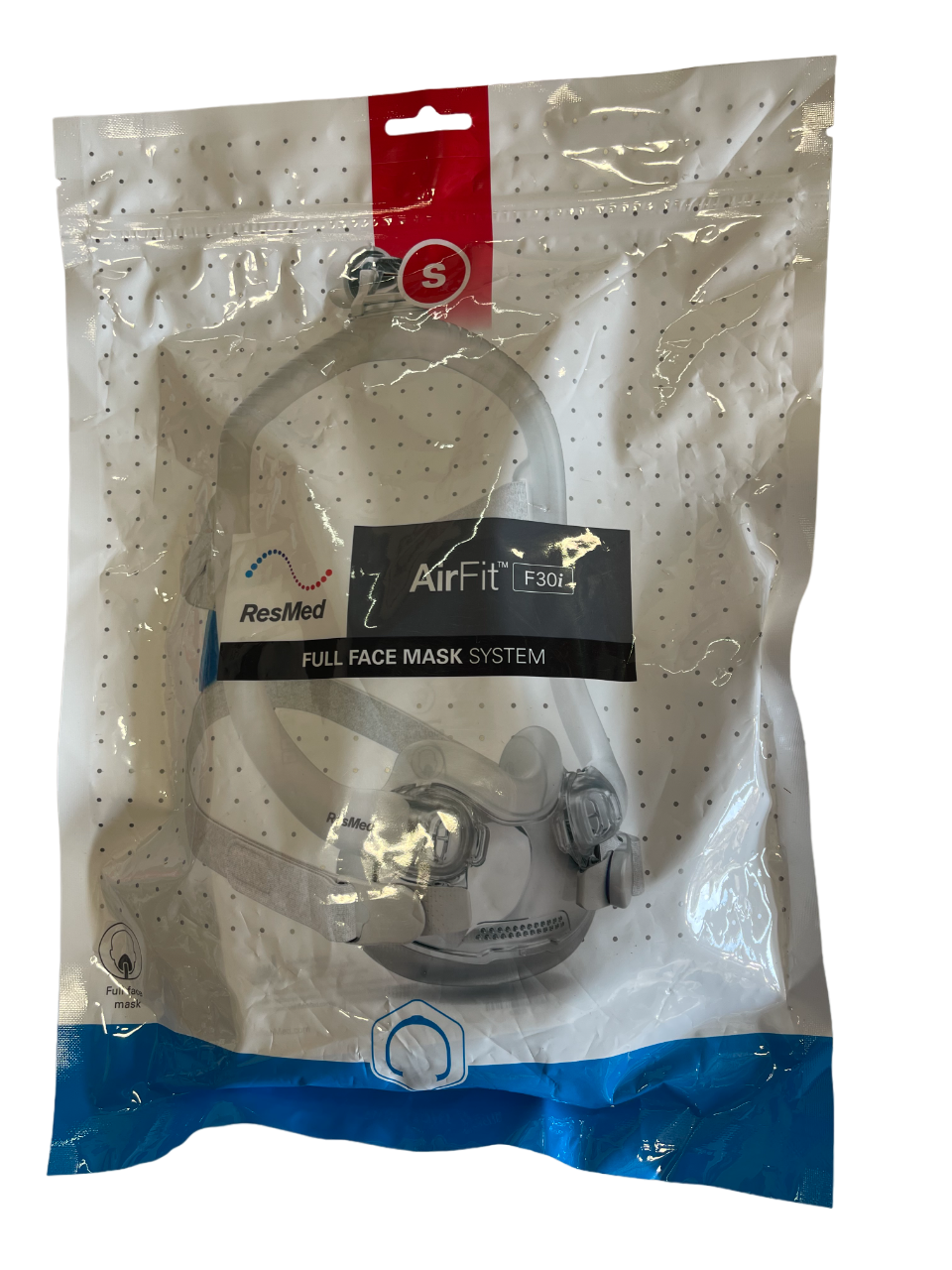 ResMed AirFit F30i Full Face CPAP Mask with Headgear - No Insurance Medical Supplies