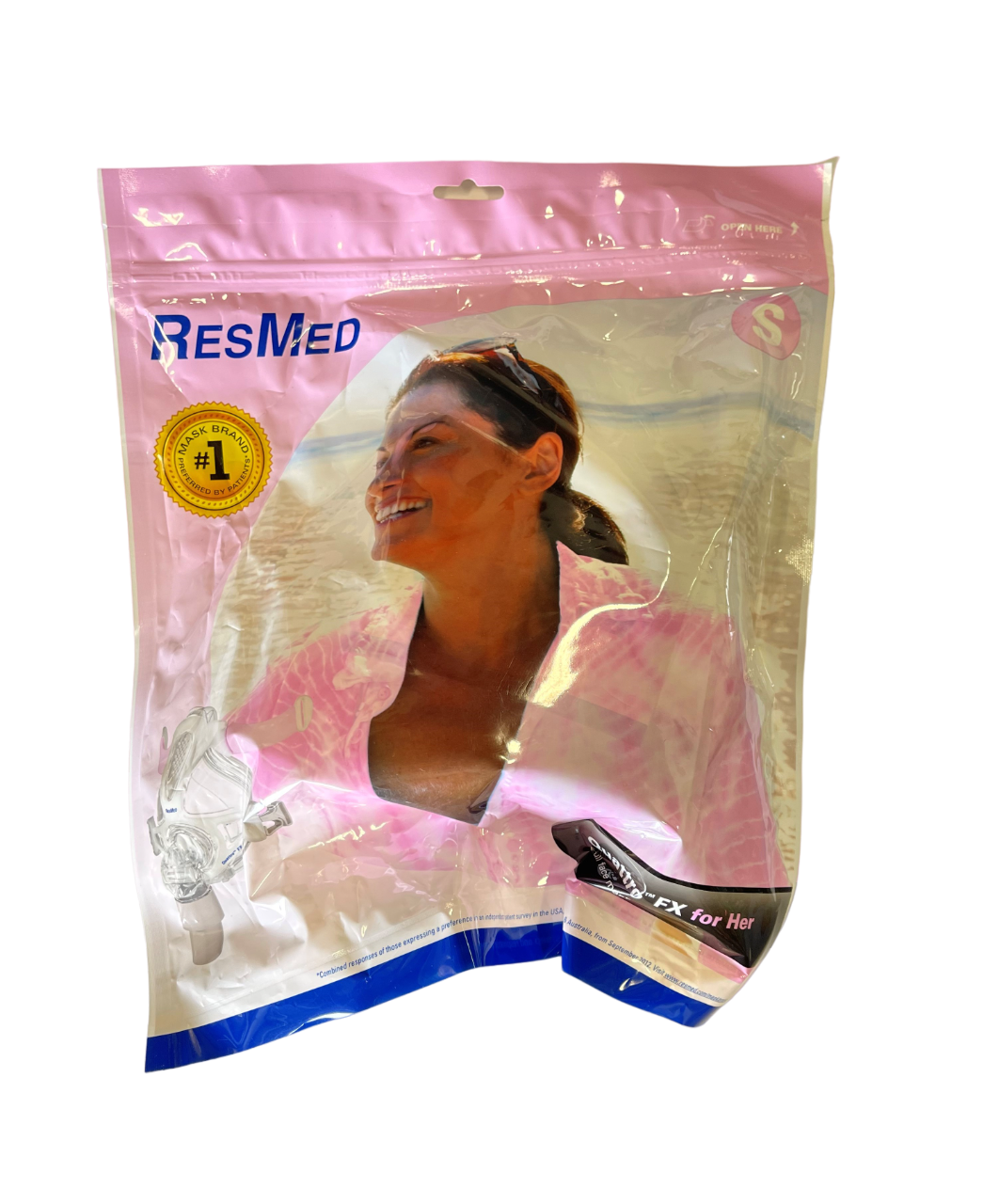 ResMed Quattro FX for Her Full Face CPAP Mask Assembly Kit - No Insurance Medical Supplies