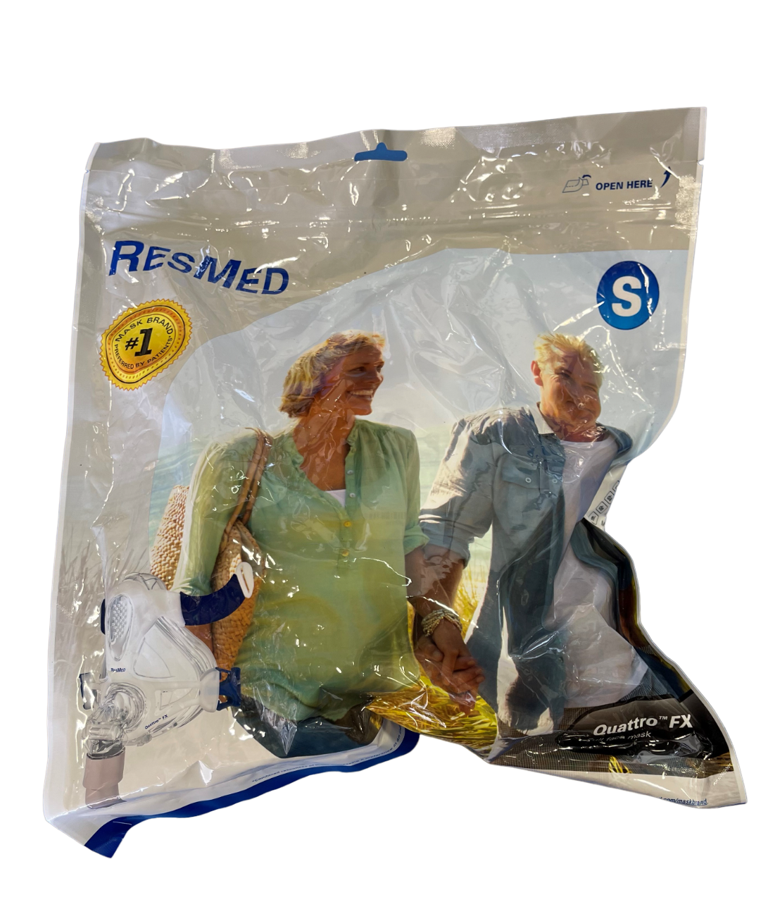 ResMed Quattro FX Full Face Mask - No Insurance Medical Supplies