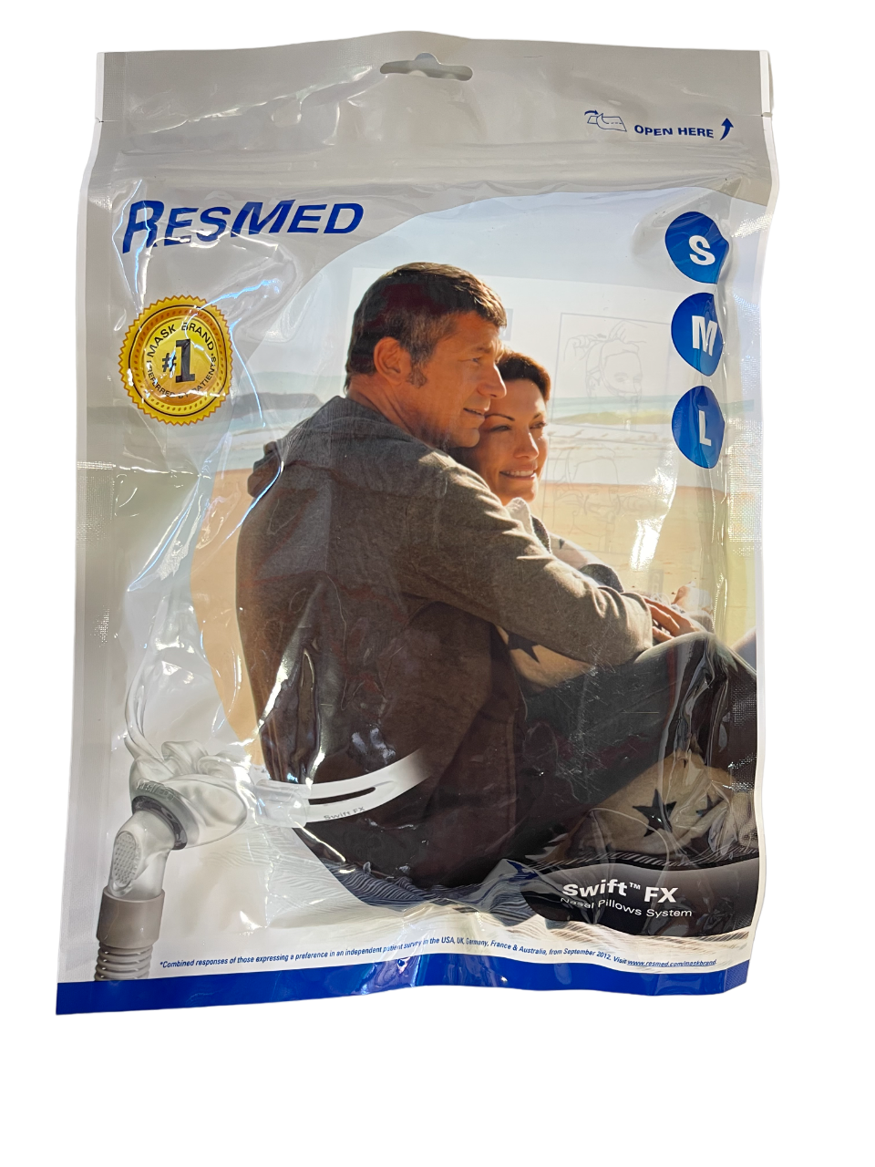 ResMed Swift FX Nasal Pillow System with Headgear - No Insurance Medical Supplies