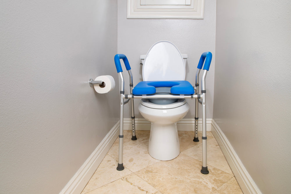 Mobo Medical Adjustable Height Toilet Safety Frame