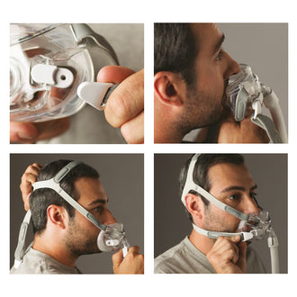 Philips Respironics Amara View Full Face Mask with Headgear (Fit Pack)