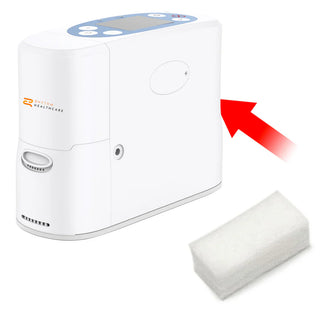 Rhythm Healthcare Intake Cotton Filter for the P2, P2-E6, and P2-E7