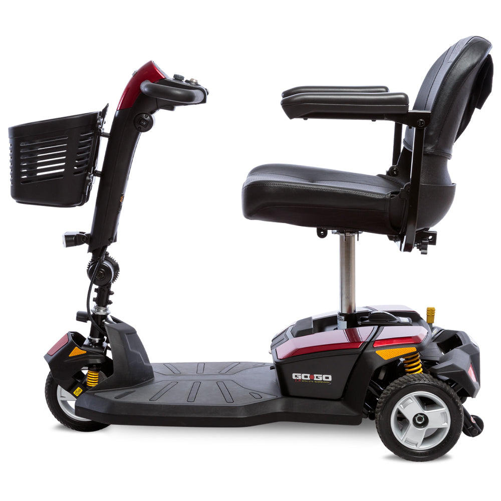 Pride Go-Go LX  3-Wheel Electric Scooter with CTS Suspension