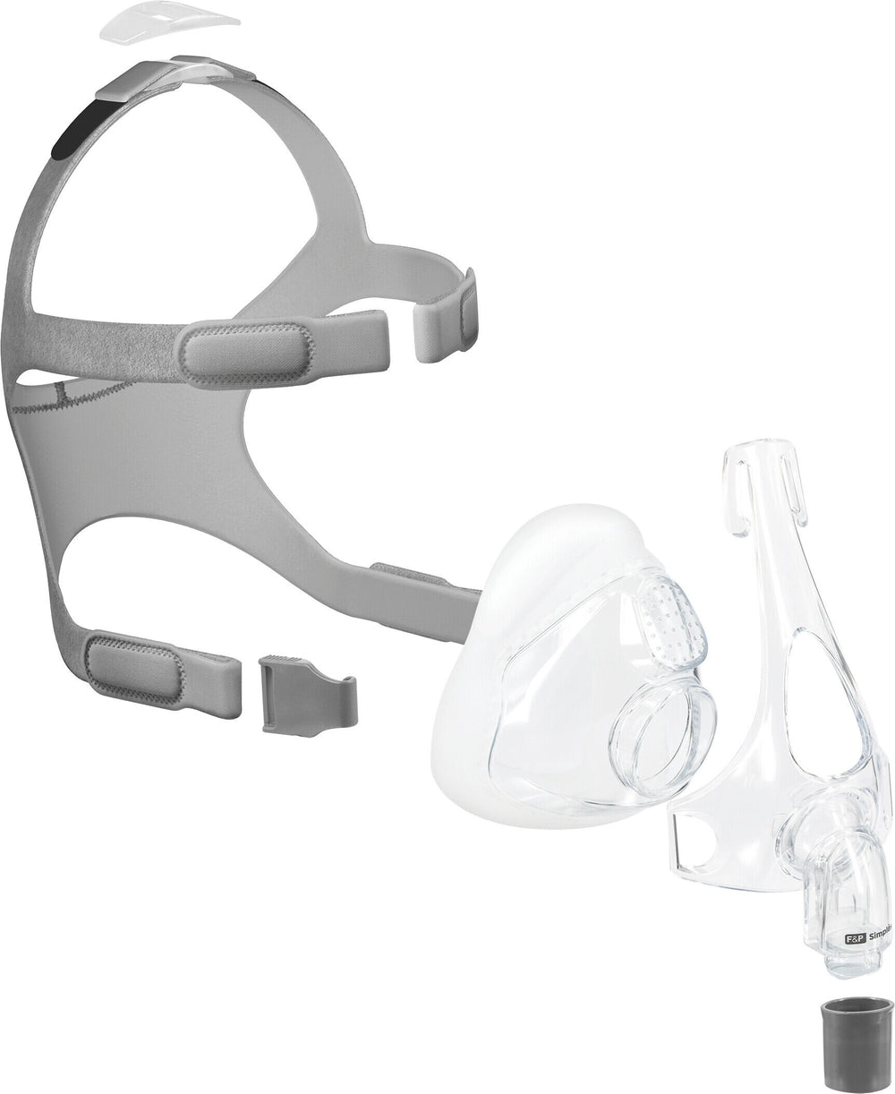 Fisher & Paykel Simplus Full Face Mask with Headgear - No Insurance Medical Supplies