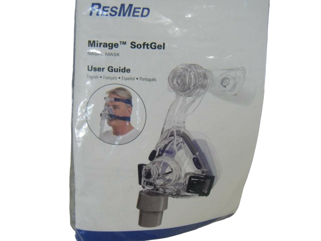 ResMed Mirage SoftGel Nasal Mask with Headgear - No Insurance Medical Supplies