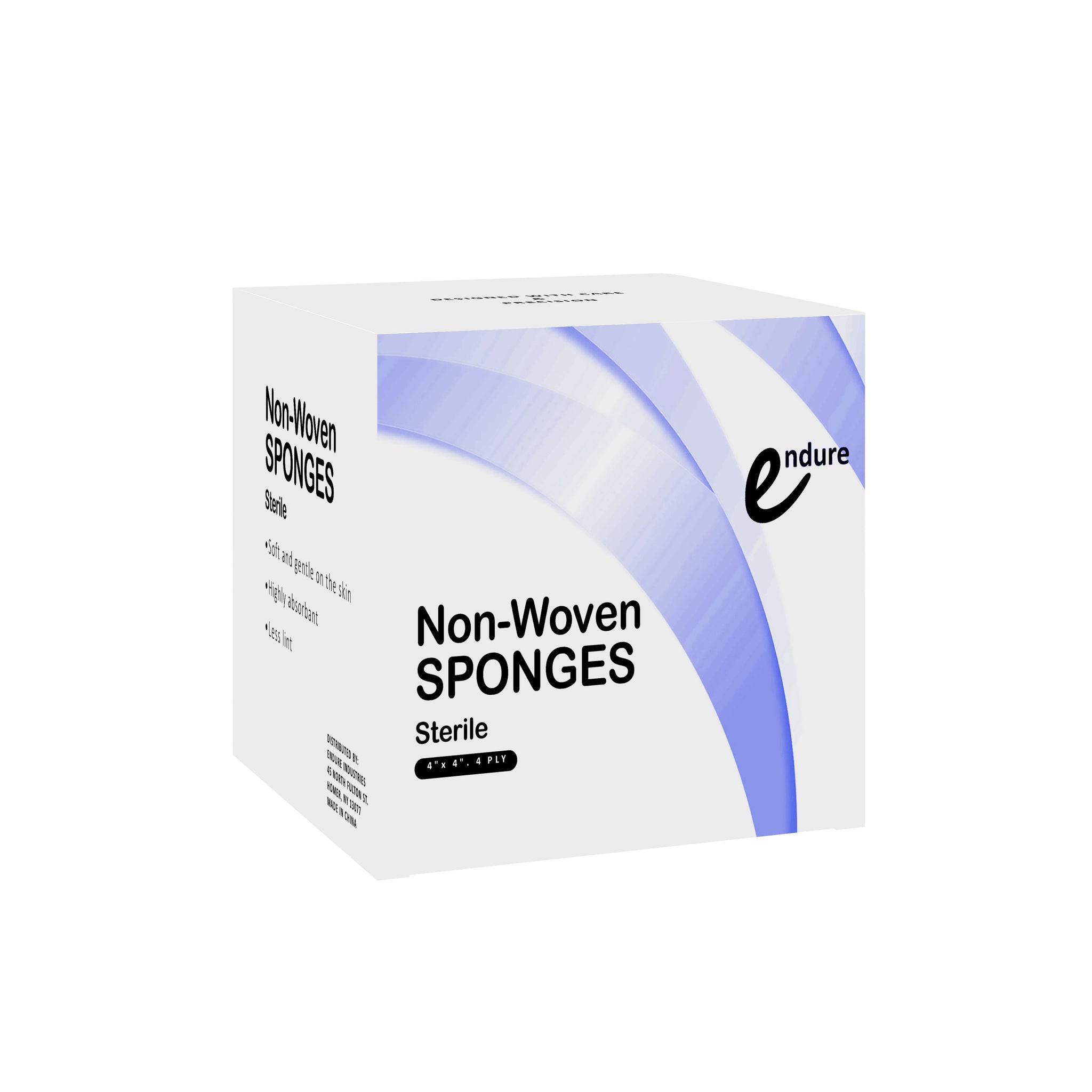 Sponge Edge Feature product - Endure Sterile Non-Woven Sponge, Folded Edge, Standard