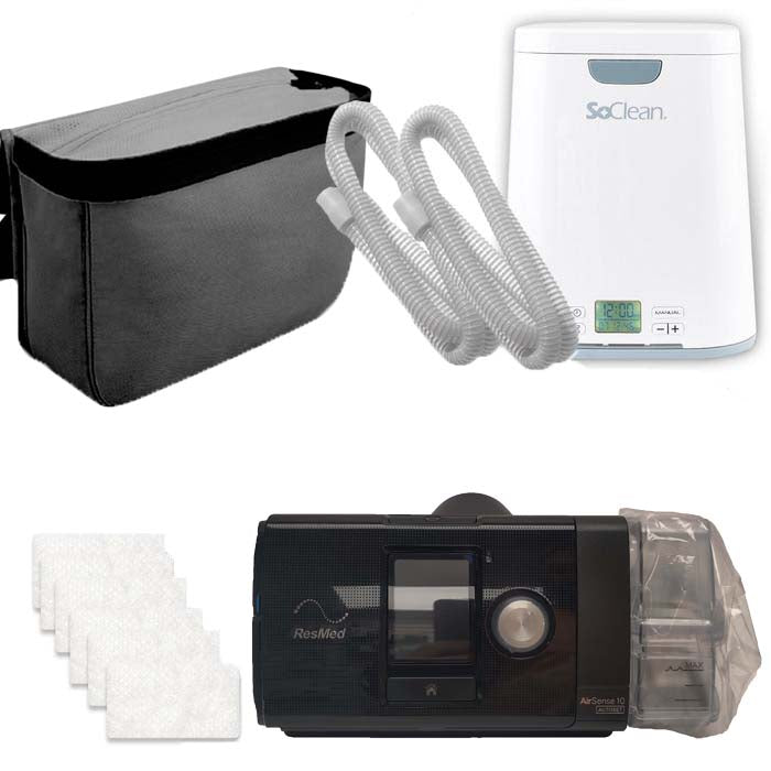 AirPack - ResMed AirSense S10 CPAP w/ SoClean 2 CPAP Cleaner and Sanitizer Bundle Package