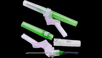 BD Vacutainer Eclipse Needle, Pre-Attached Holder, 1 3/4in length, 22 Gauge - Case of 100