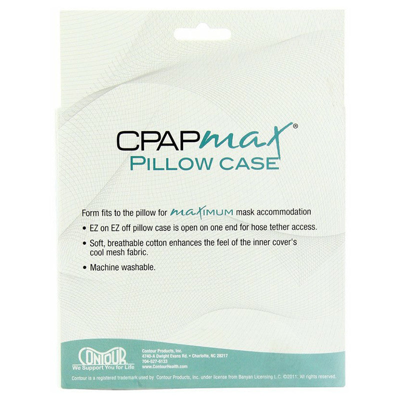 Contour CPAPMax Replacement Pillow Cover - White