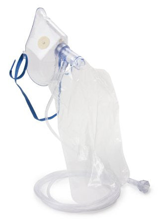 Adult NonRebreather Oxygen Mask Elongated Style - No Insurance Medical Supplies