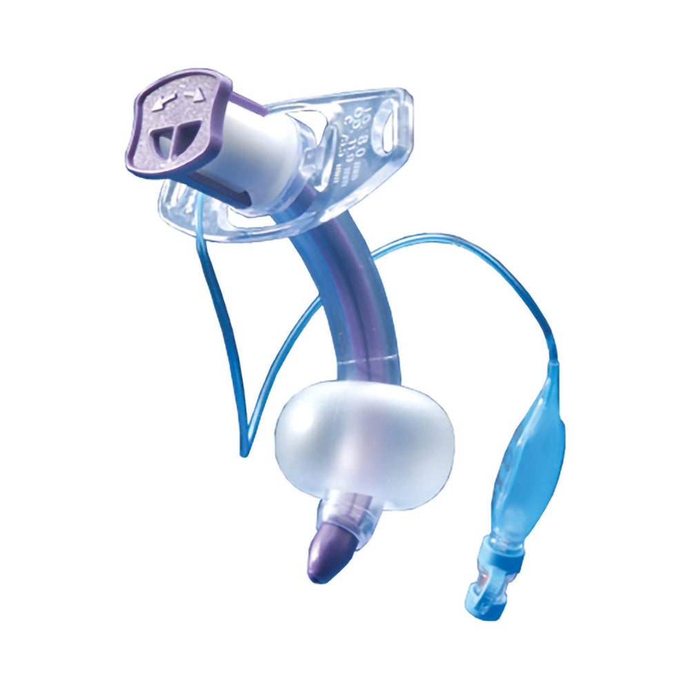 BLUselect Cuffed, Non-Fenestrated Tracheostomy Tube with Wedge