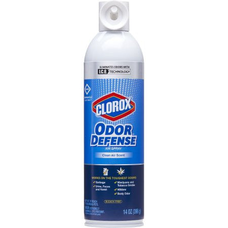 Clorox Odor Defense Deodorizer  NonSterile Clean Air Scent Can - 14 oz.