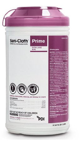 Sani-Cloth Prime Extra Large Surface Disinfectant Wipes - 70 Count - No Insurance Medical Supplies