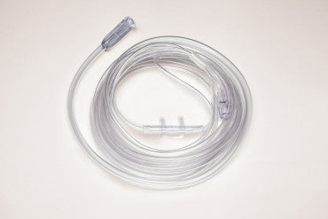 Salter Labs Adult Non-Flared Nasal Cannula, w/ 7ft Supply Tube