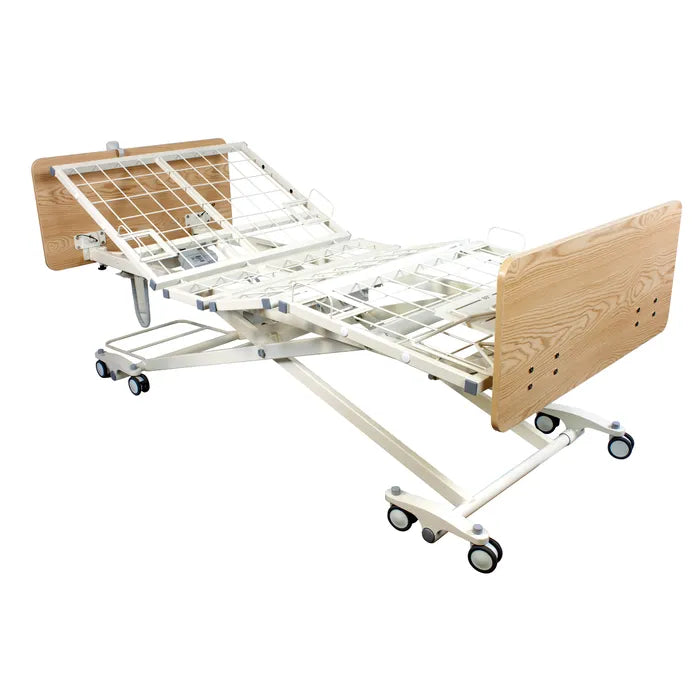 Dynarex D200 LTC 3 Function Low Bed - Composite Boards with Metal Swing Rail