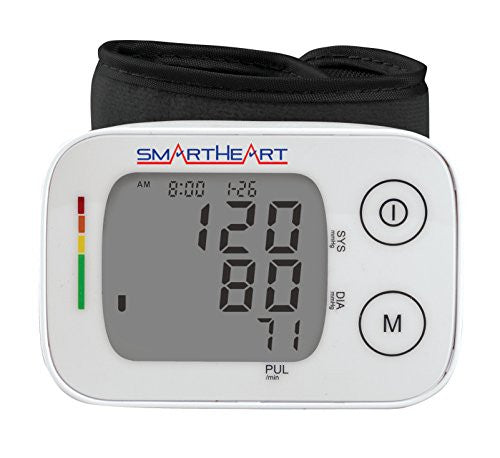 SmartHeart Automatic Wrist Blood Pressure Monitor