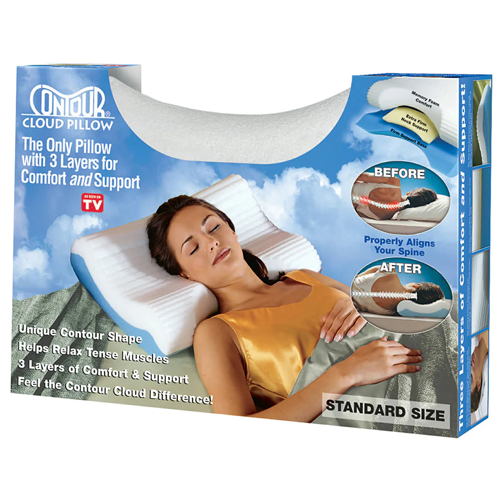 Contour Cloud Pillow – No Insurance Medical Supplies