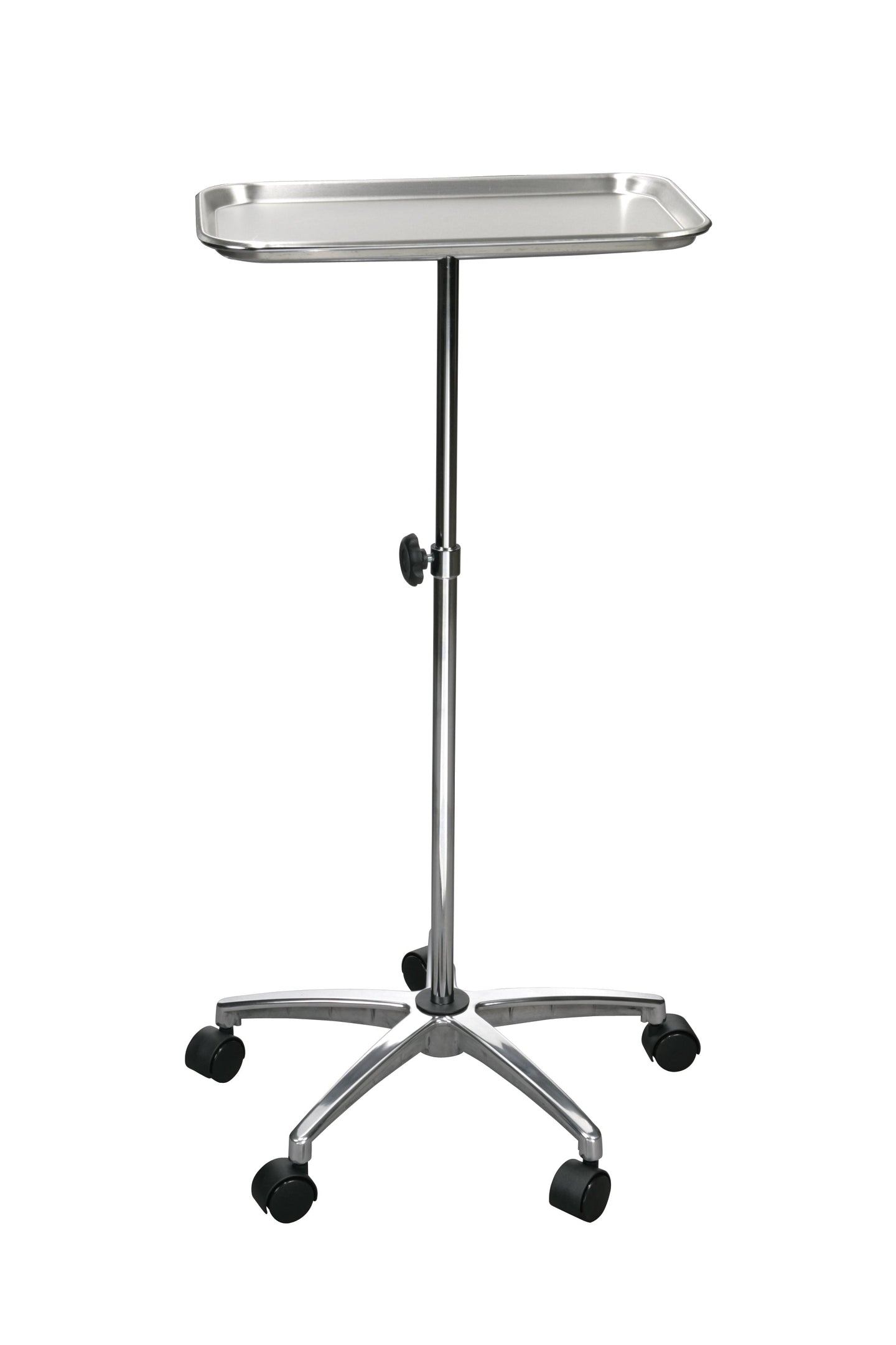 Mayo Instrument Stand with Mobile 5" Caster Base - No Insurance Medical Supplies