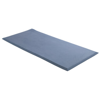 Mason Medical Safetycare Beveled Edge Solid 1 Piece Fall Mat, 30", Blue - No Insurance Medical Supplies