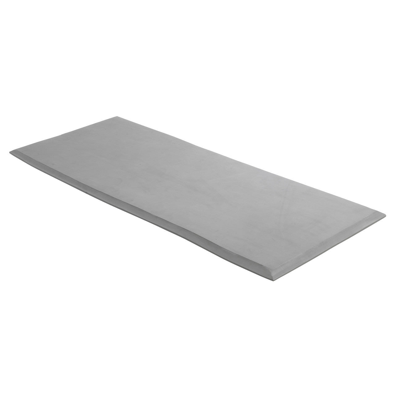 Mason Medical Safetycare Beveled Edge Solid 1 Piece Fall Mat, 30", Gray - No Insurance Medical Supplies