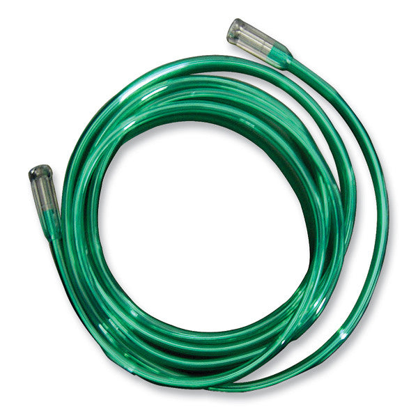 25' Green Oxygen Tubing w/ 2 Standard Connectors - No Insurance Medical Supplies