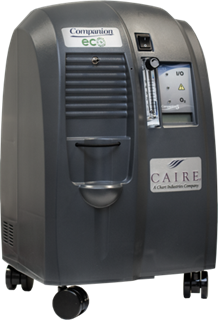 Caire Companion 5 Liter Oxygen Concentrator w/O2 Monitor - No Insurance Medical Supplies