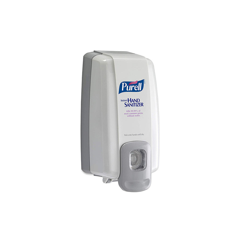 Purell NXT Space Saver Push-Style Sanitizer Dispenser - Dove Gray, 1000 mL - No Insurance Medical Supplies