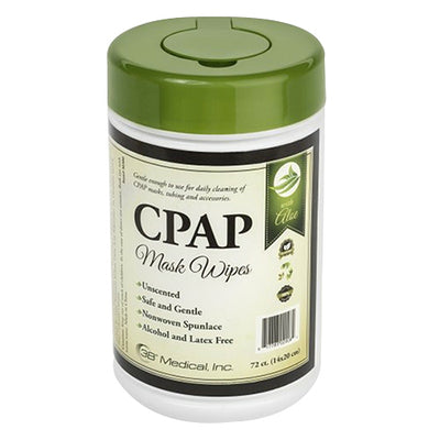 3B Medical Aloe CPAP Mask Wipes - 72 Count