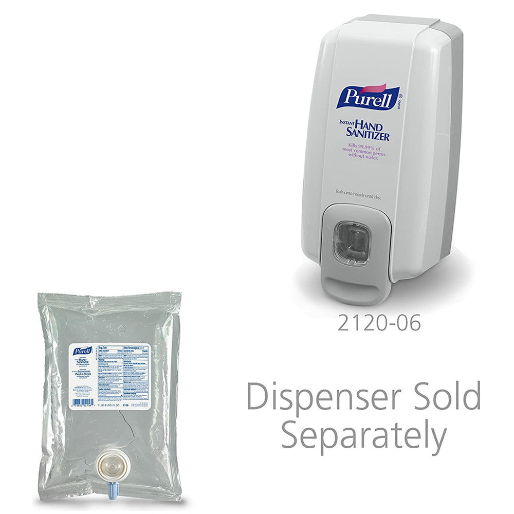 Purell Advanced Hand Sanitizer Gel Refill Bag for NXT Dispenser - 1000 mL