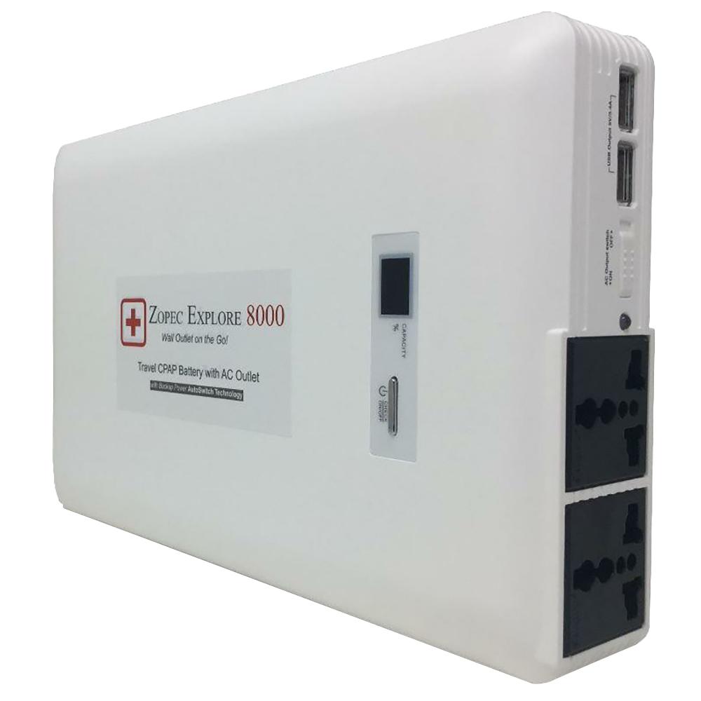 Zopec Medical Explore 8000 CPAP UPS Backup Battery