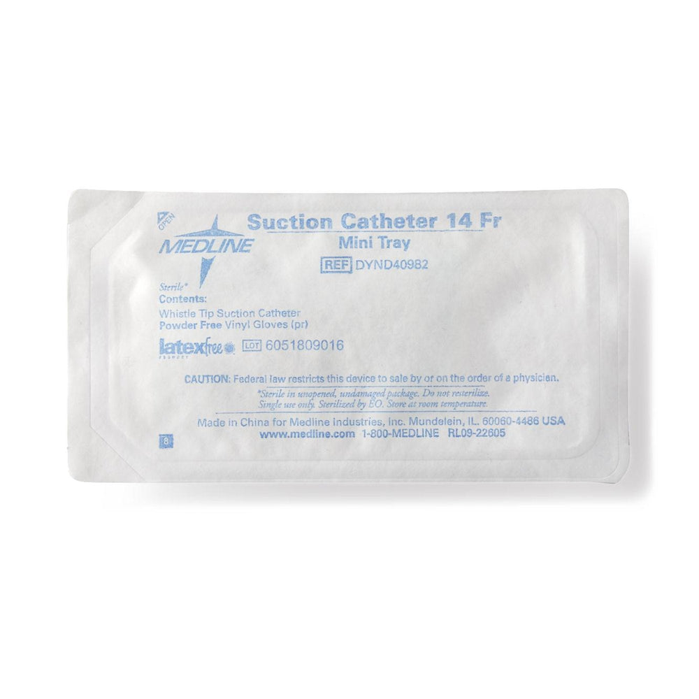 Medline Suction Catheter Kit, 14 Fr
