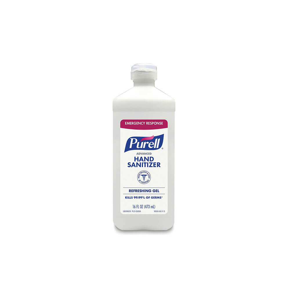 Purell Advanced Hand Sanitizer Refreshing Gel with Flip Cap Bottle - 16 fl oz