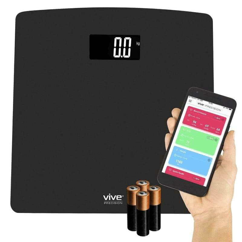 Vive Health Digital Scale Compatible with Smart Devices