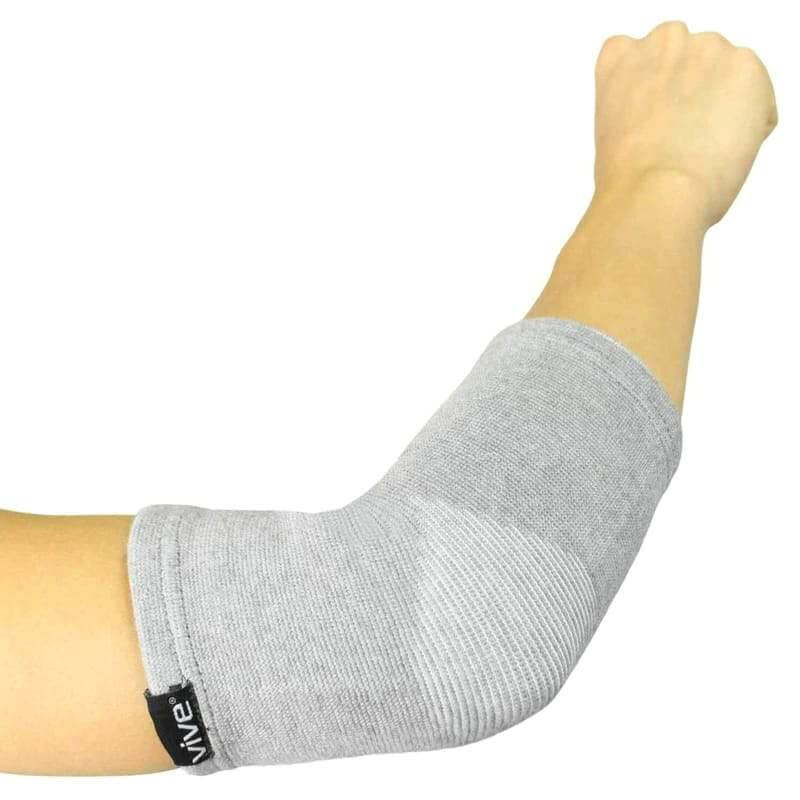Vive Health Bamboo Elbow Sleeves - Gray