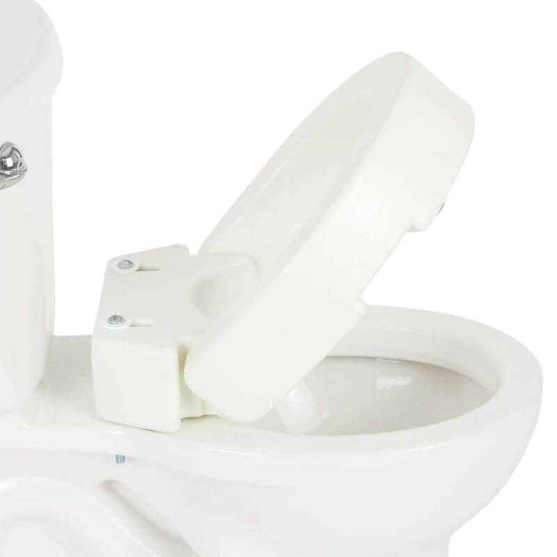Vive Health Toilet Seat Riser - White