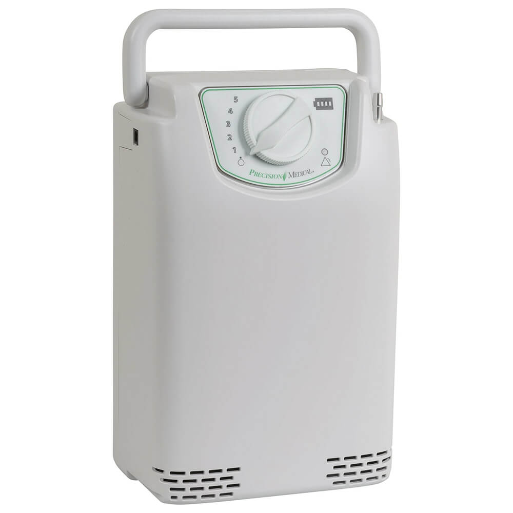 Precision Medical 5L EasyPulse Portable Oxygen Concentrator with Carry Bag