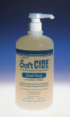 SoftCide Antimicrobial Liquid Soap, Pump Bottle Unscented - 16 oz - No Insurance Medical Supplies