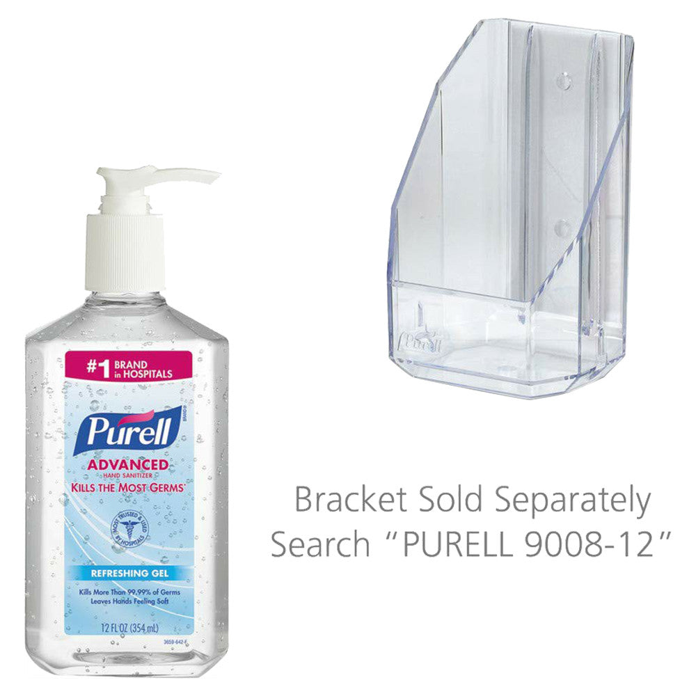 Purell Advanced Hand Sanitizer Table Top Pump Refreshing Gel Bottle - 12 fl oz