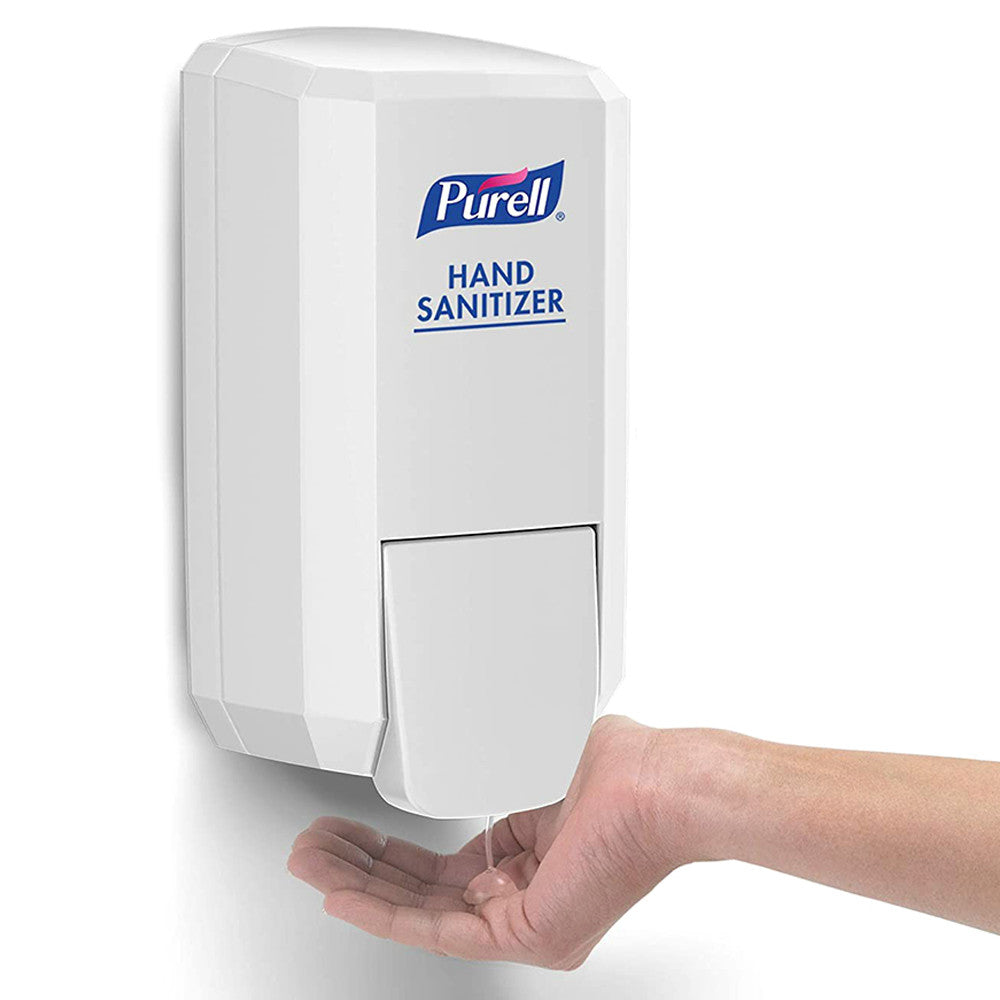 Purell CS2 Push-Style Hand Sanitizer Dispenser - White, 1000 mL