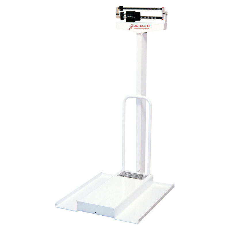 Detecto Mechanical Wheelchair Scale - 450 lb