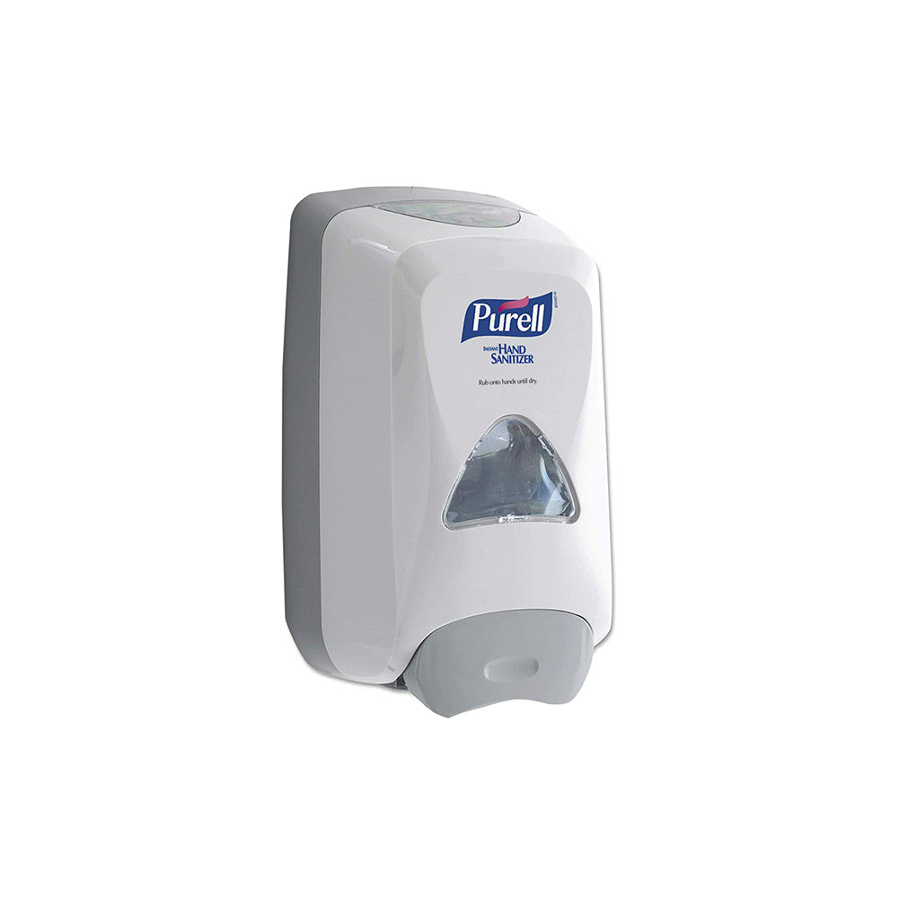 Purell FMX-12 Wall Mount Push-Style Hand Sanitizer Dispenser - White, 1200 mL